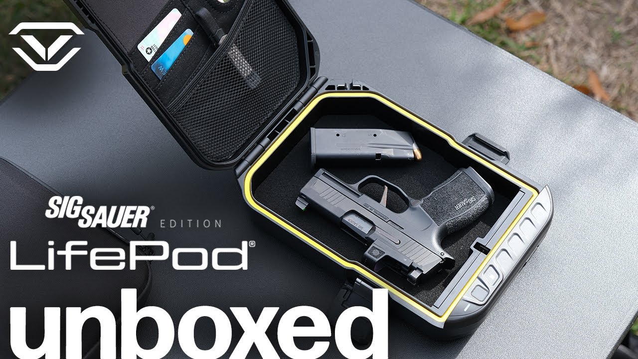 Распаковка SIG SAUER LifePod от Vaultek