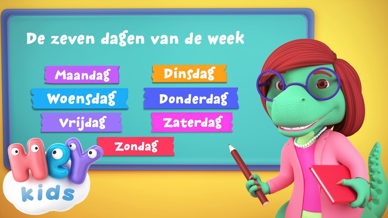 Zeven Dagen Van De Week liedje | HeyKids - Kinderfilmpjes Nederlands
