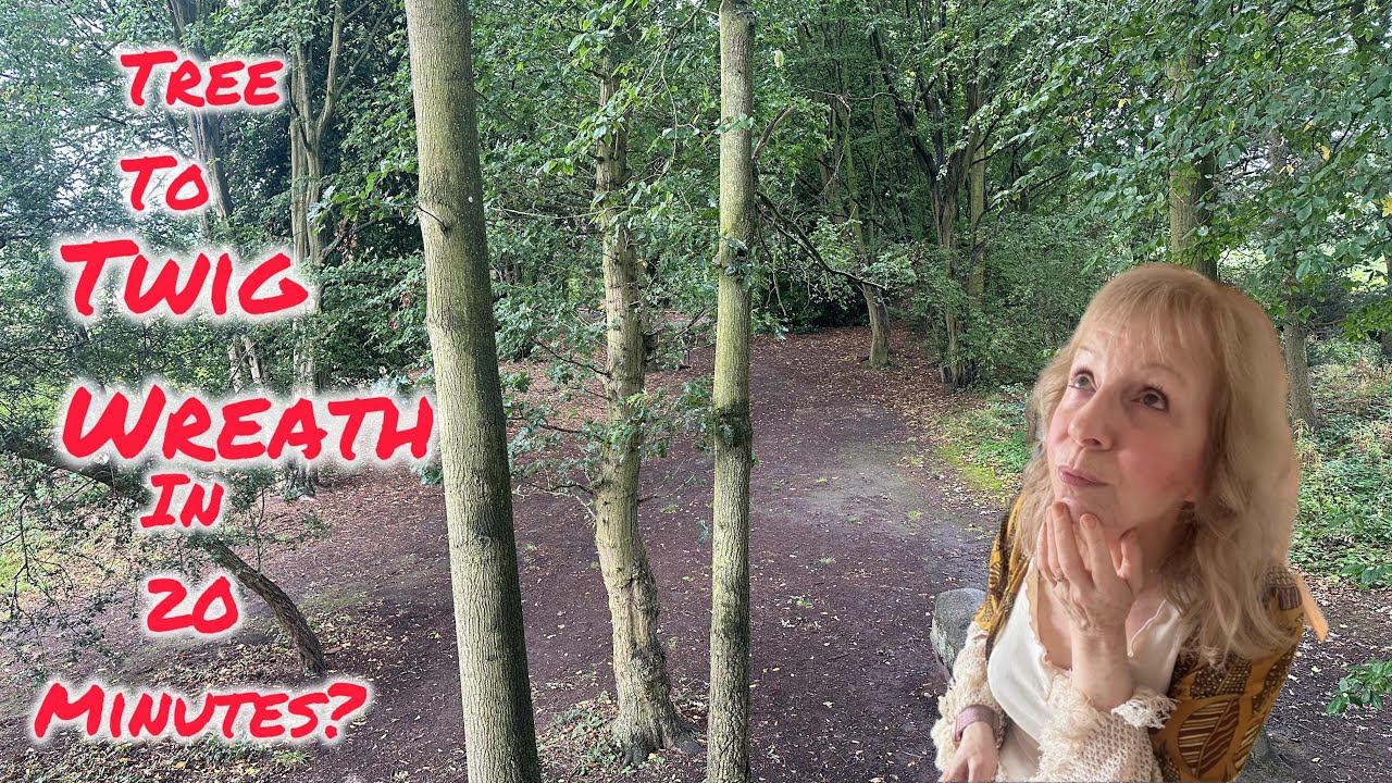 I Made A Rustic Wreath Out Of My Tree Twigs!