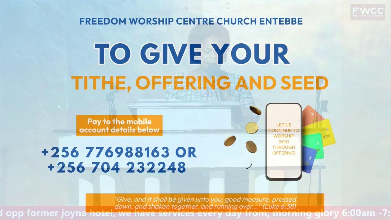 SATURDAY MORNING GLORY SERVICE. [65/100 DAYS OF FASTING.] _7th. MARCH. 2026
