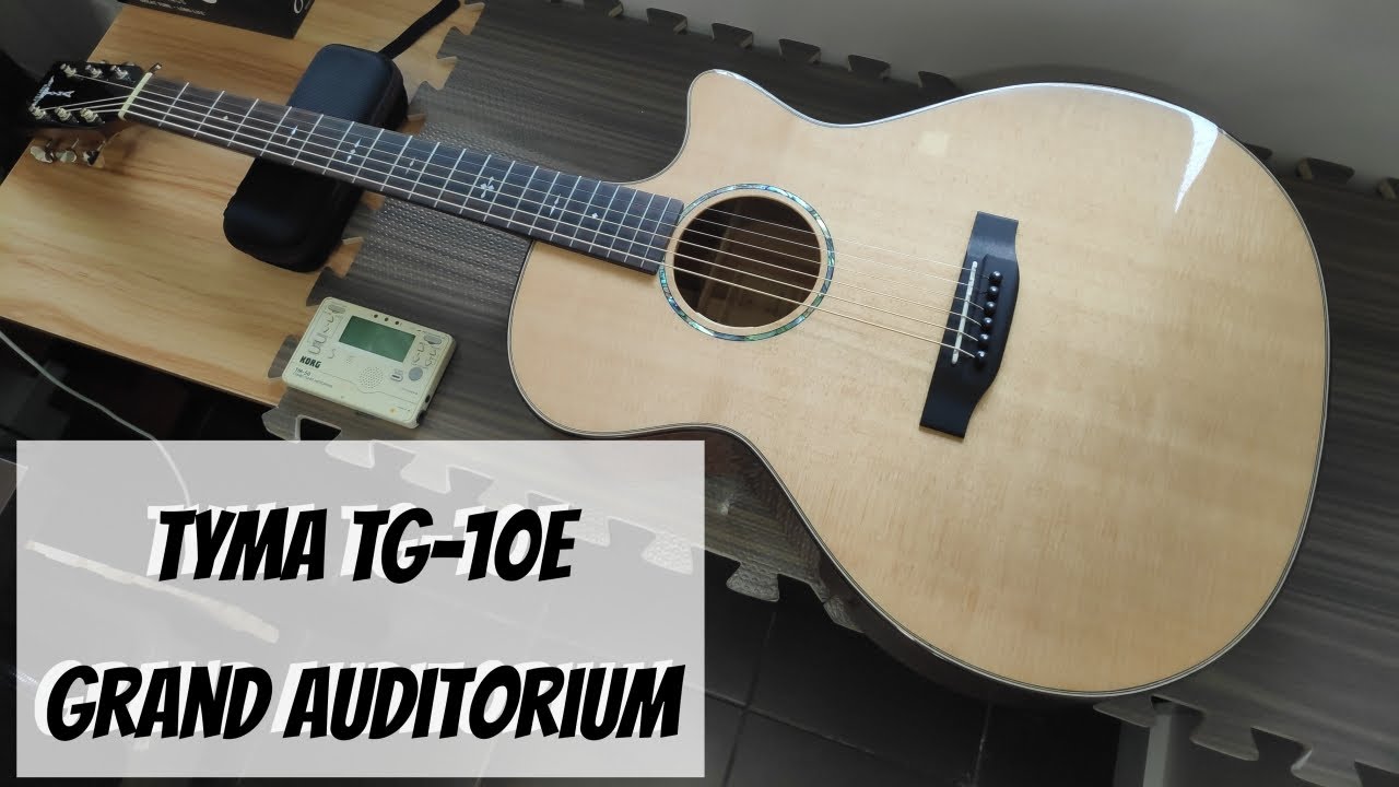 TYMA TG-10E unboxing and soundcheck. Taylor 314 killer?