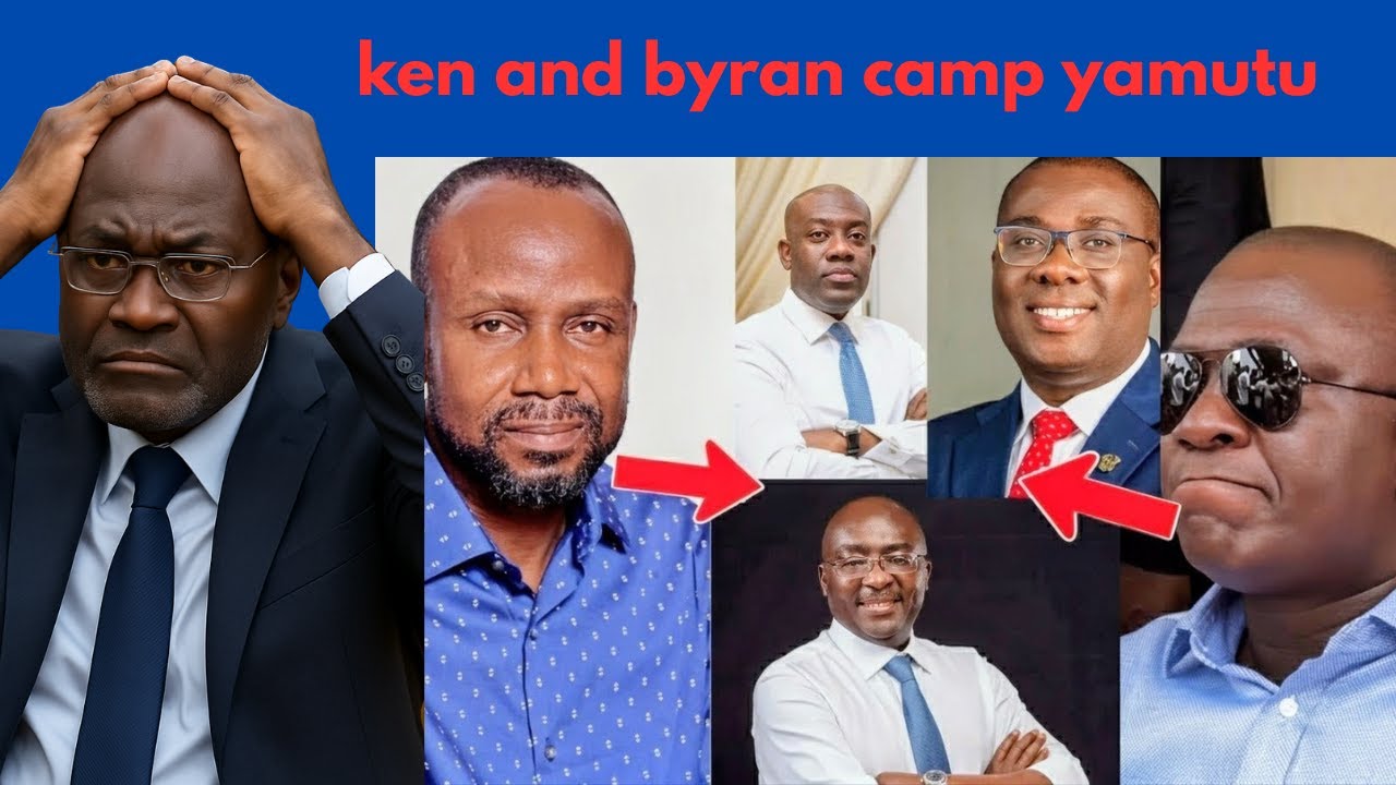 byran acheampong in tears  as kennedy agyapong disgrace himself in america.