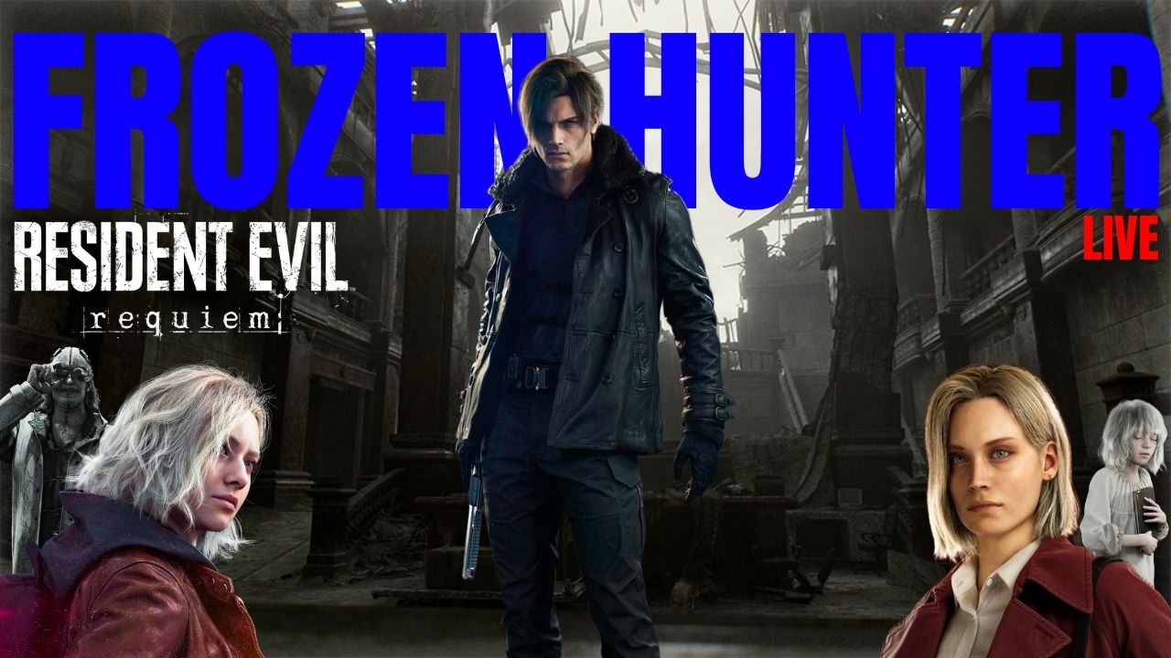 RESIDENT EVIL 9: REQUIEM - Raccoon City Nightmare Begins ☣️ | Leon’s Return 🔫 | Frozen Hunter LIVE 🛑