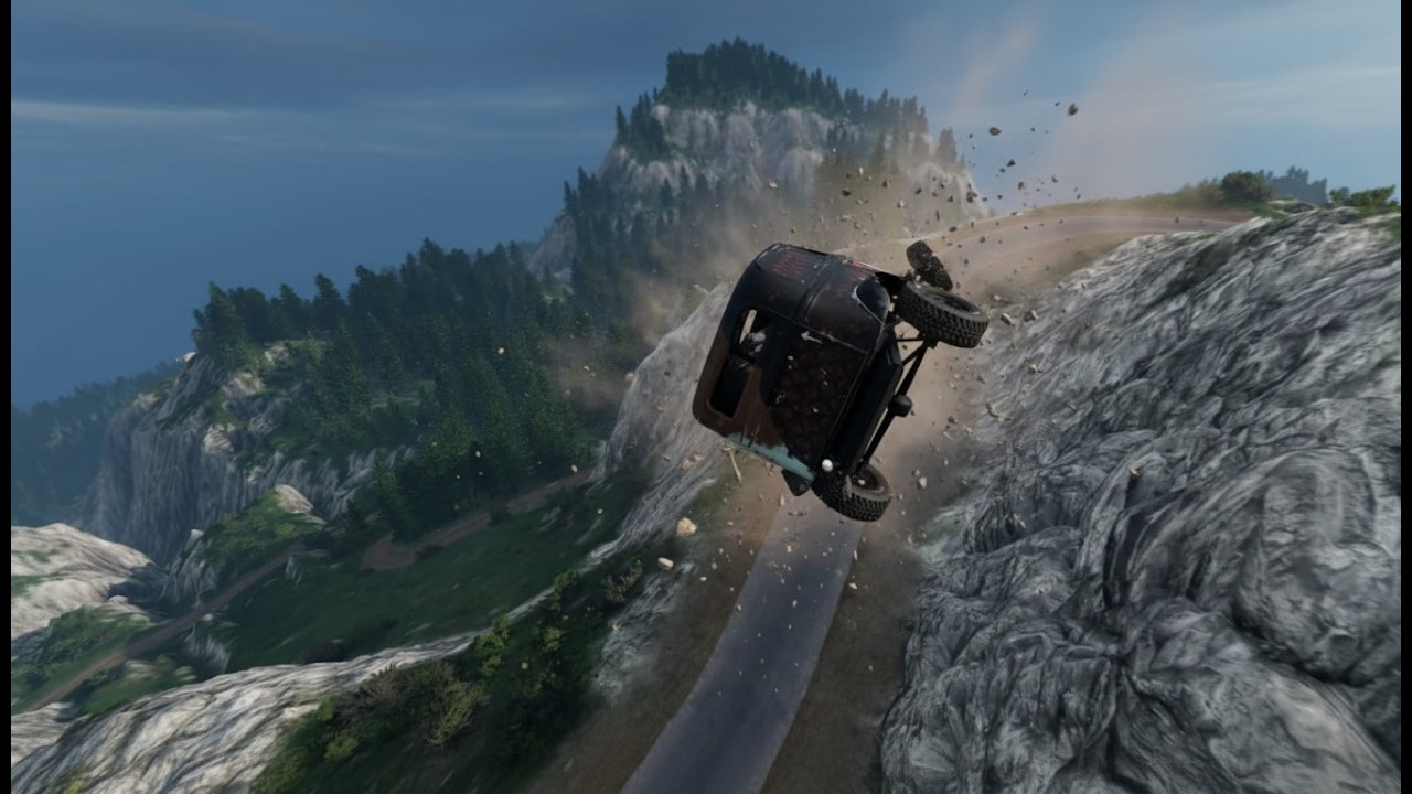 Realistic High-Speed Car Crashes in BeamNG.drive #02  | CHAIN REACTION TRAFFIC CARNAGE!