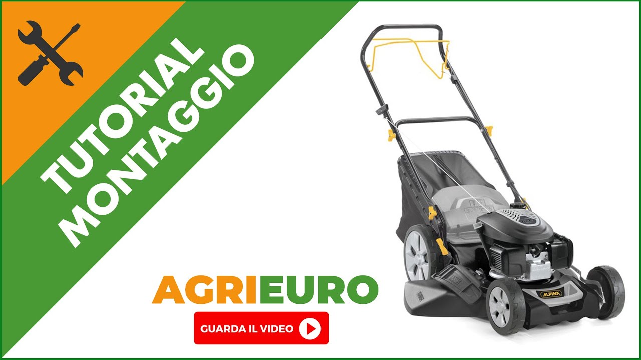 Rasaerba trazionato Alpina A5 51 SHQ - 51cm motore a scoppio Honda GCVx170