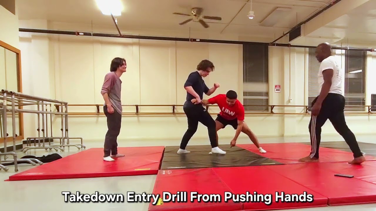 Taijiquan Tui Shou/Pushing Hands Takedown Entry Drill