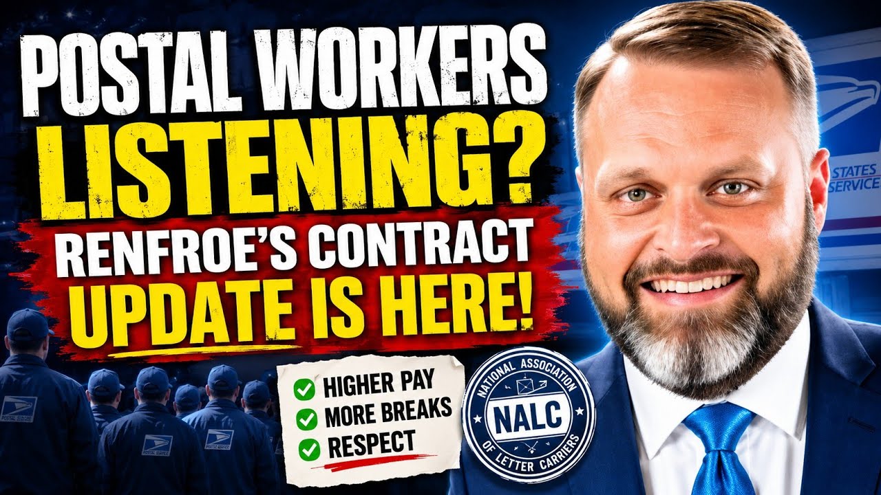 Postal Workers LISTENING? Renfroe's Contract Update is HERE