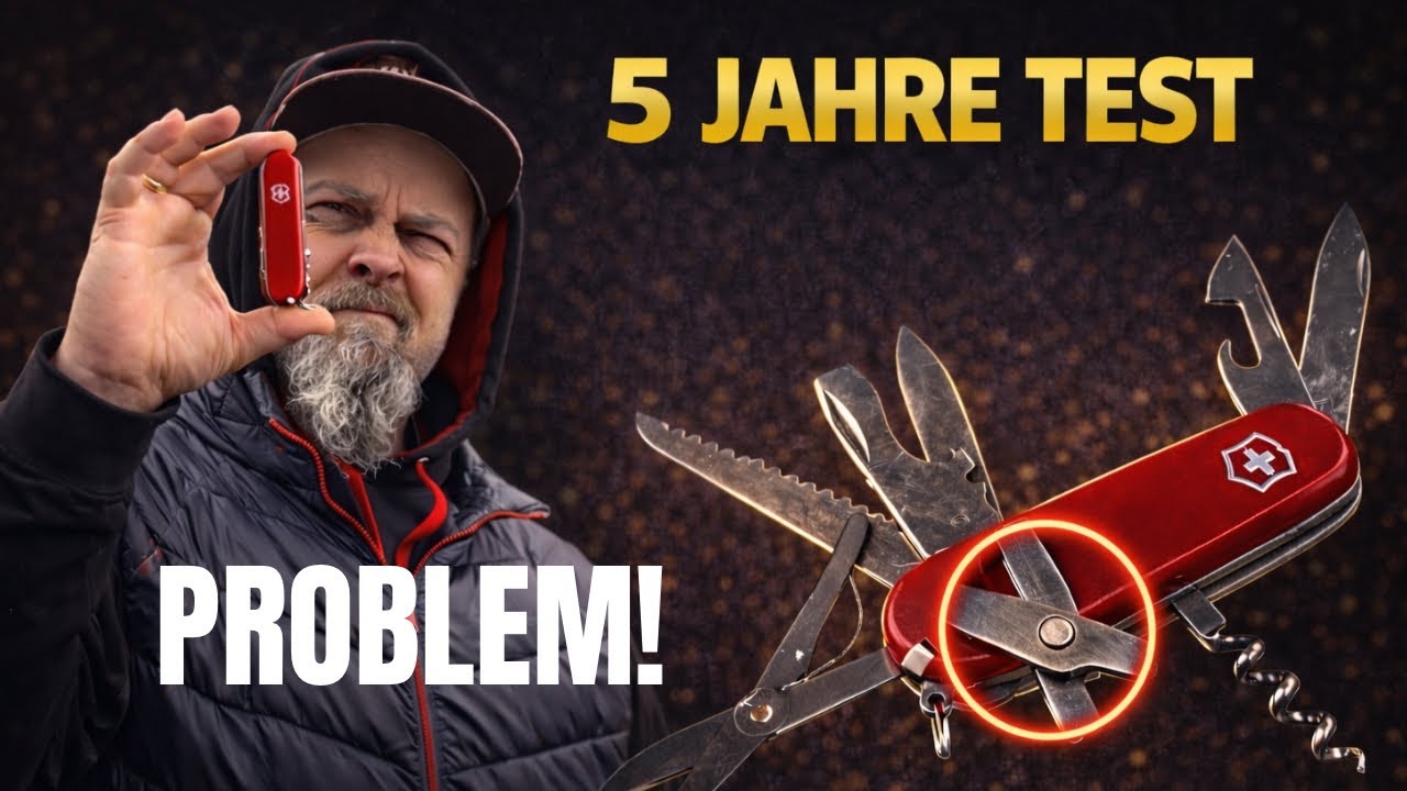 Victorinox Huntsman 5 Jahre benutzt – das ist passiert