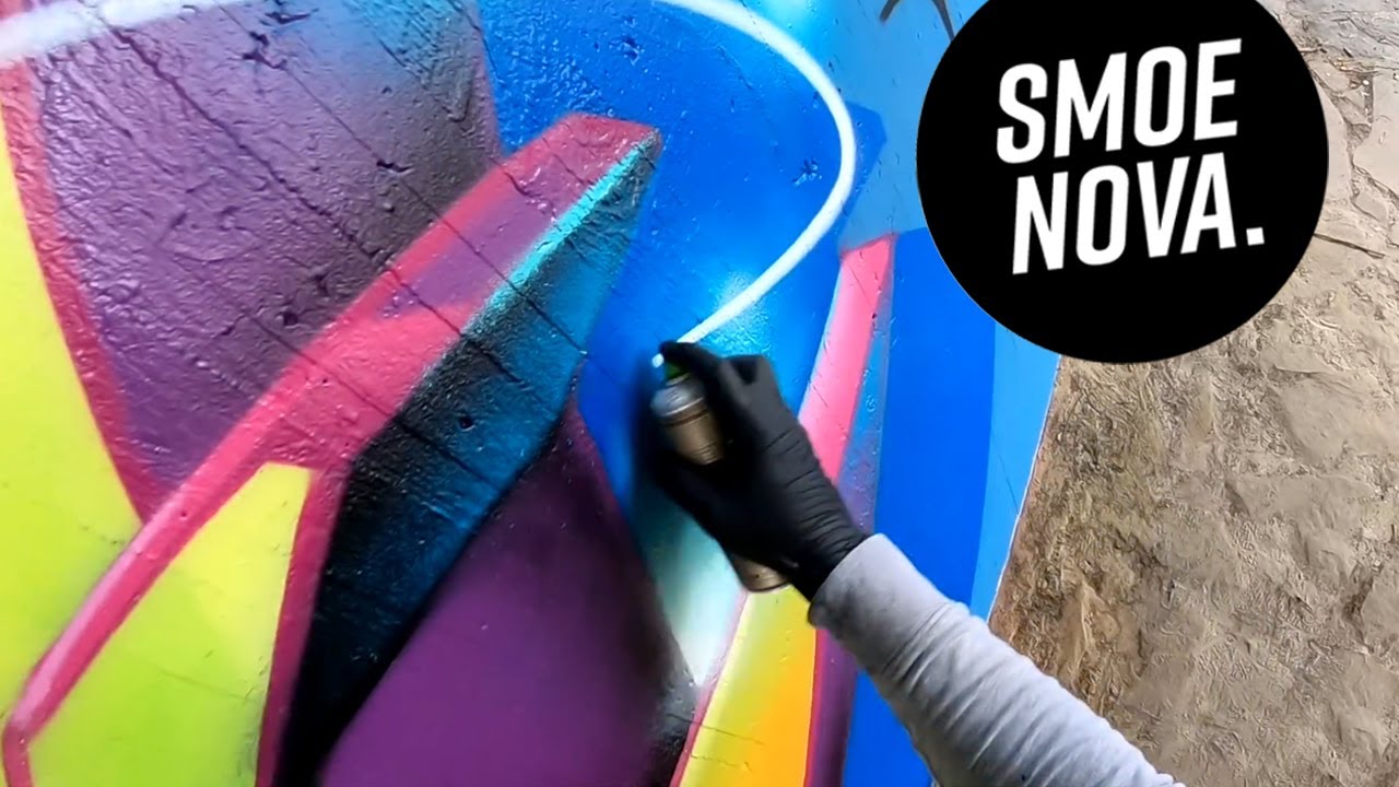 My legal Graffiti Bridge - FREESTYLE with glowy effects feat. KONT