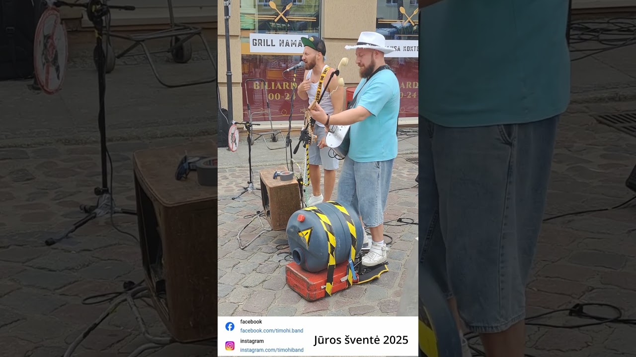 Linas Adomaitis TAVO SPALVOS @TimohiLT Jūros šventė 2025  Klaipėda