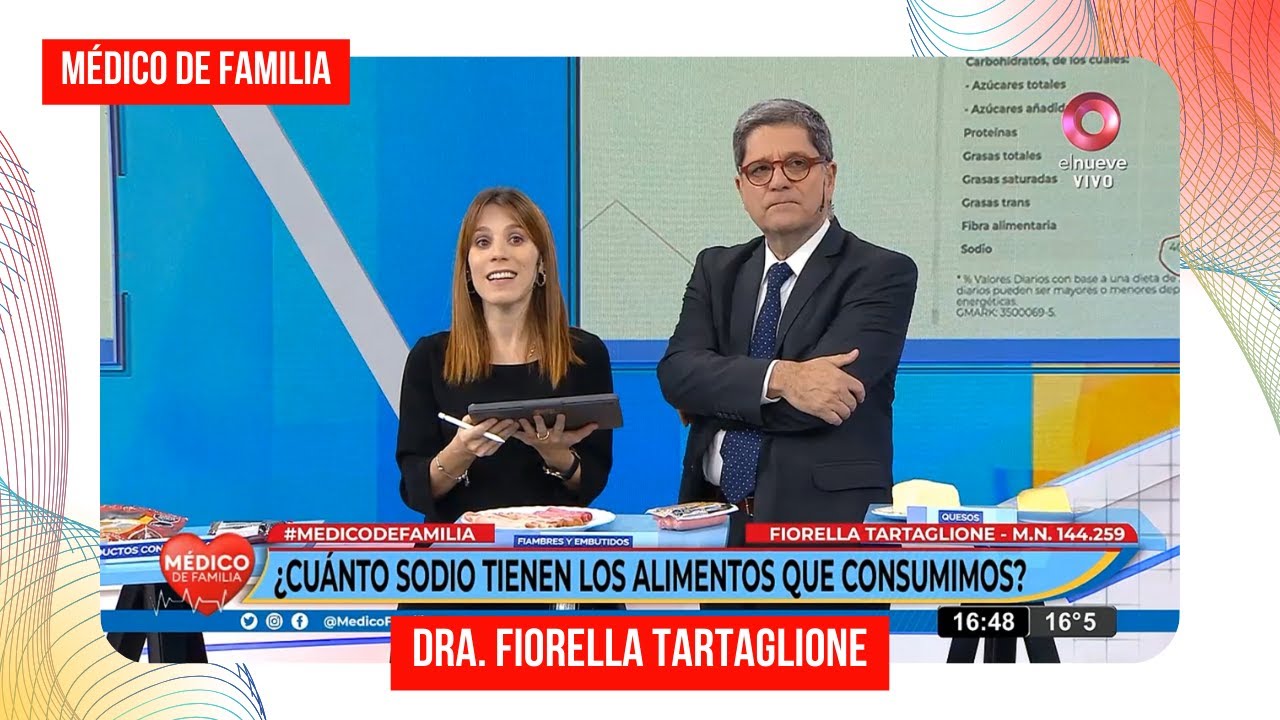 8 alimentos con más sal | Médico de familia | Dr. Jorge Tartaglione | Dra. Fio Tartaglione