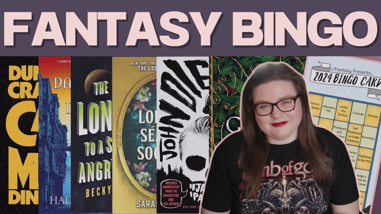 Saved the best for last! Final 6 books for Fantasy Bingo