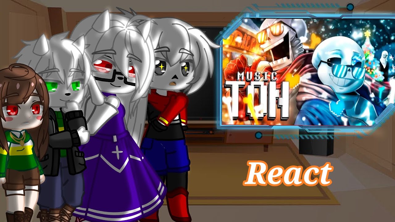 •||Undertale react Rap dos Esquele-Bros|| (@PapyrusDaBatata )