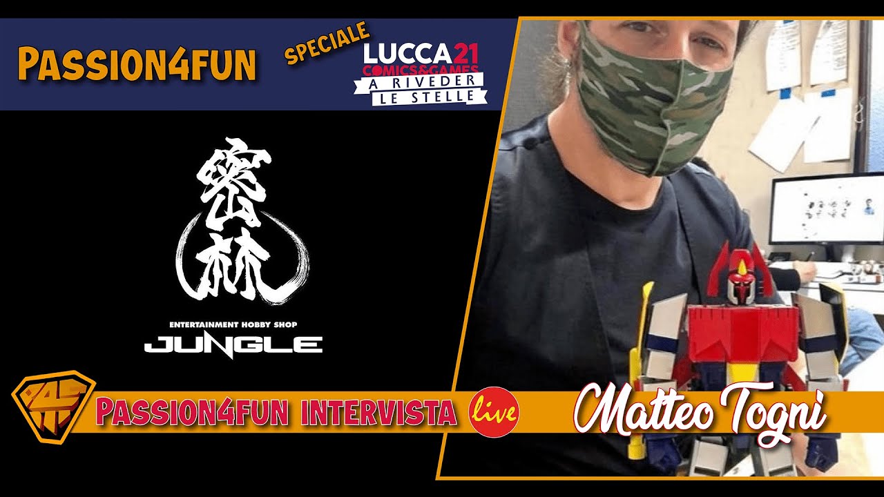 Intervista live con MATTEO TOGNI, Production Manager di Jungle Entertainment - Lucca Comics 2021