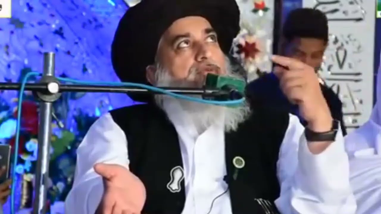 عشقِ مصطفیٰ ﷺ l Heattuoching bayan l Allama Khadim Hussain Rizvi l 