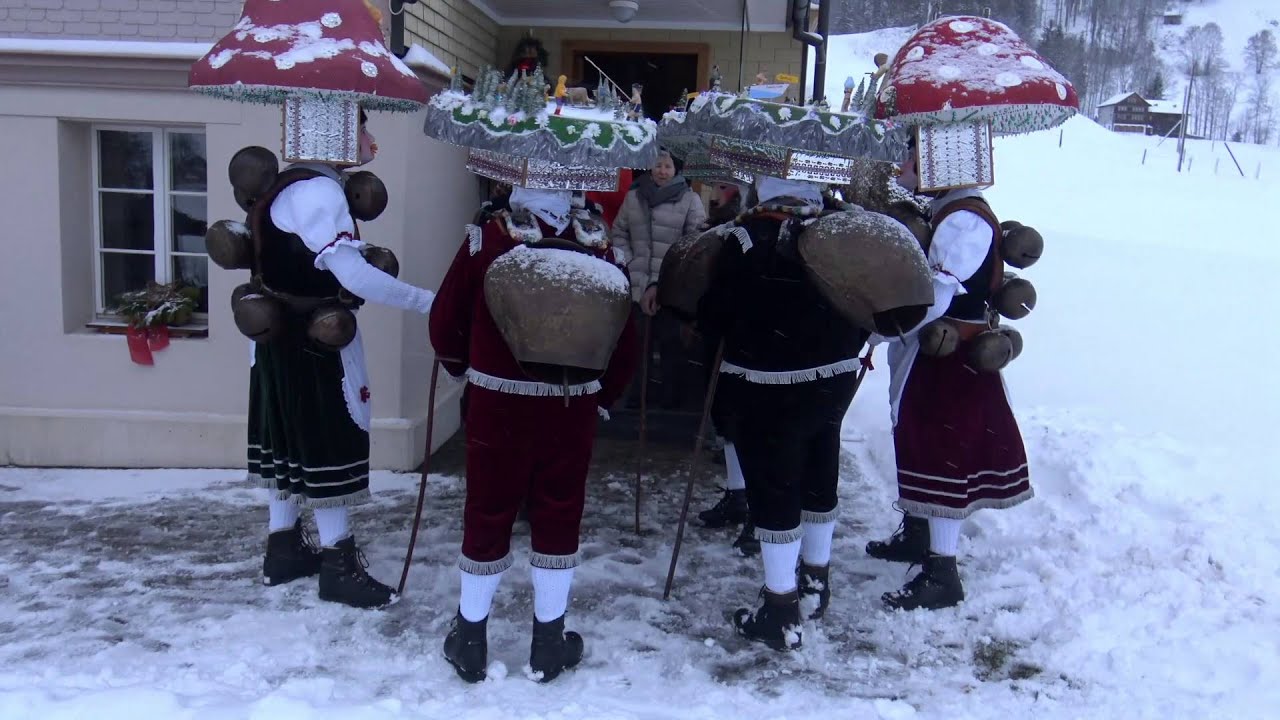 Silvesterchlausen Urnäsch 13.1.2016  Teil 1