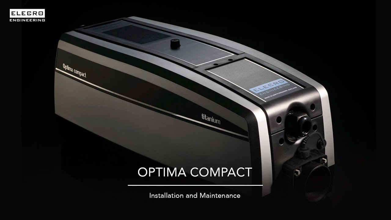 Optima Compact (Residential Pool Heater) - Installation and Maintenance