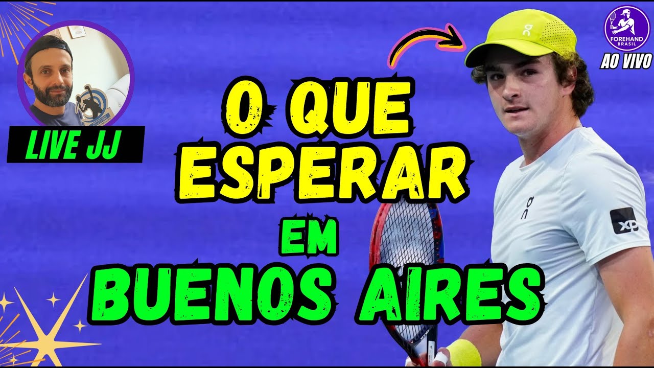 O que esperar do João Fonseca em Buenos Aires? Bia Haddad perde | AO VIVO