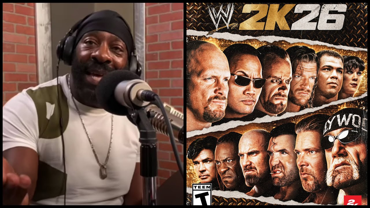 Реакция Букера Ти на появление на обложке WWE 2K26