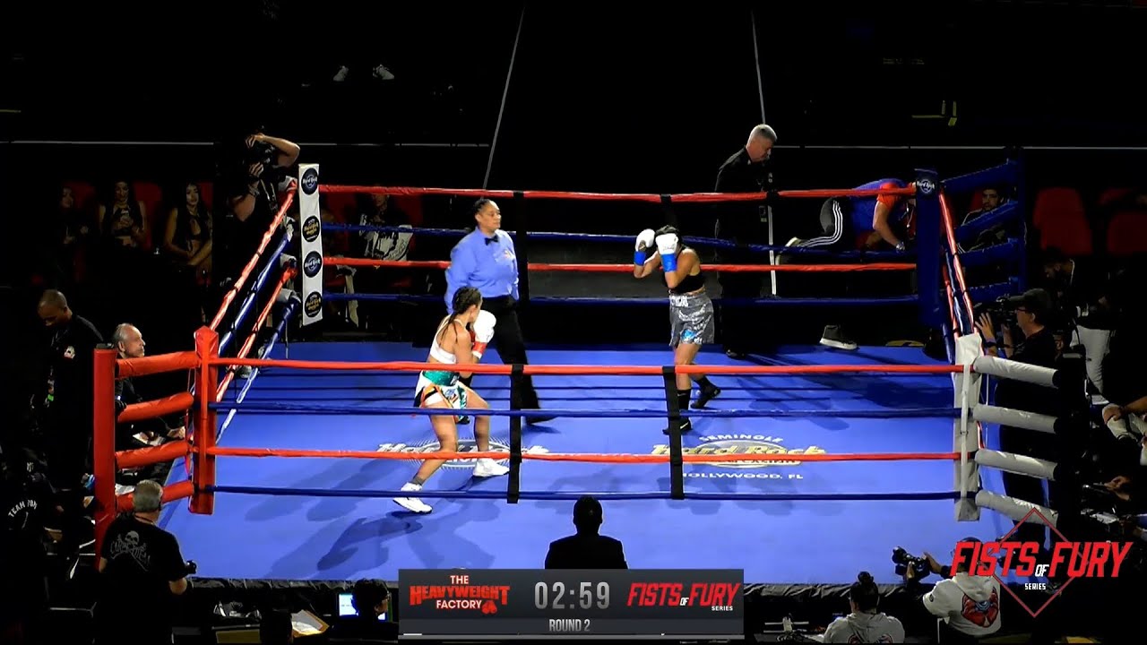 Fists of Fury Series 6 Evelyn Ramos vs Laddy Mejia