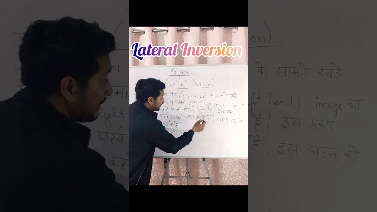 Lateral Inversion|पार्श्व उत्क्रमण| 