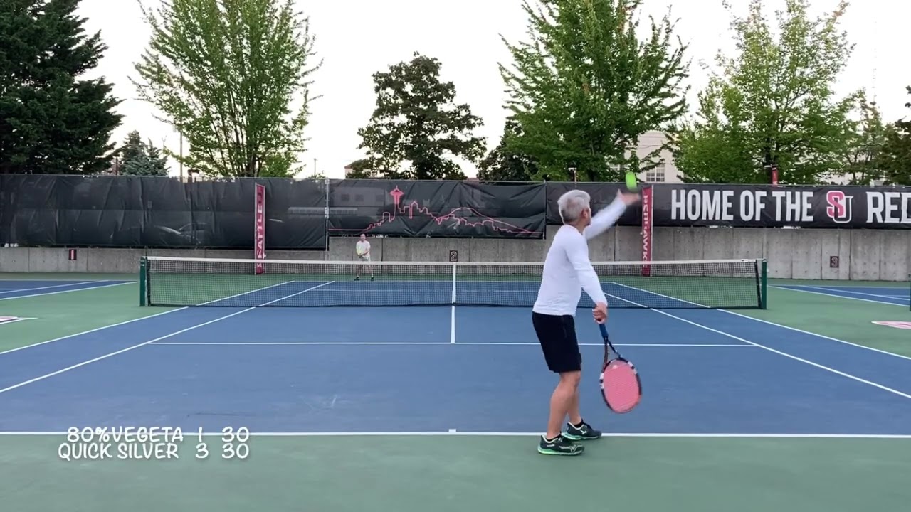 NTRP 4.0 Tennis - Singles and OHBH from NY edition 2nd set