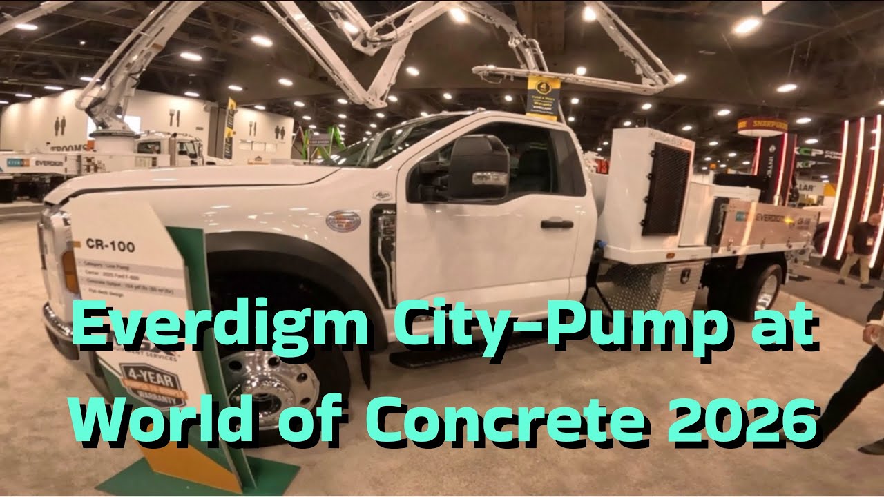 Everdigm City-Pump at World of Concrete 2026 