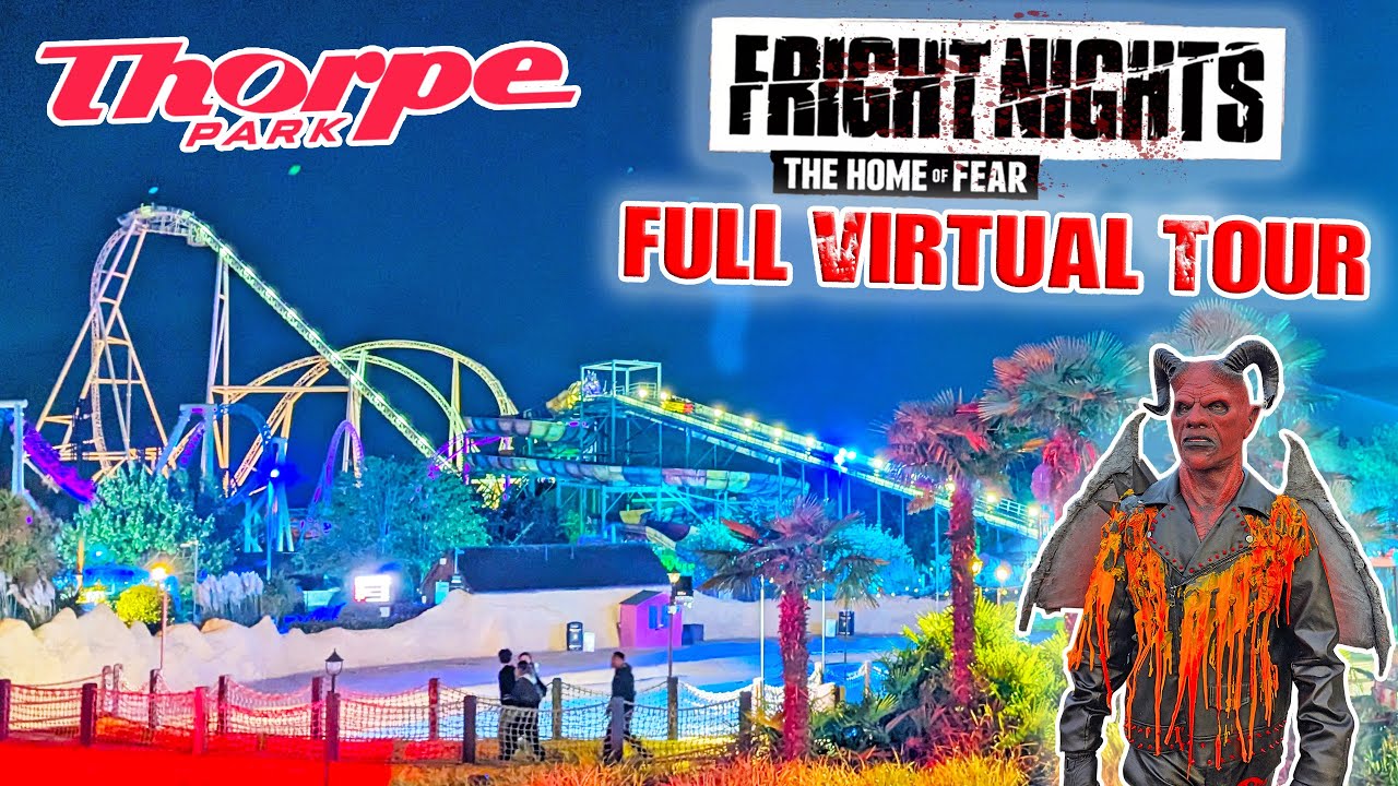 FRIGHT NIGHTS 2025 Thorpe Park Full Walkthrough (Oct 2025) [4K]