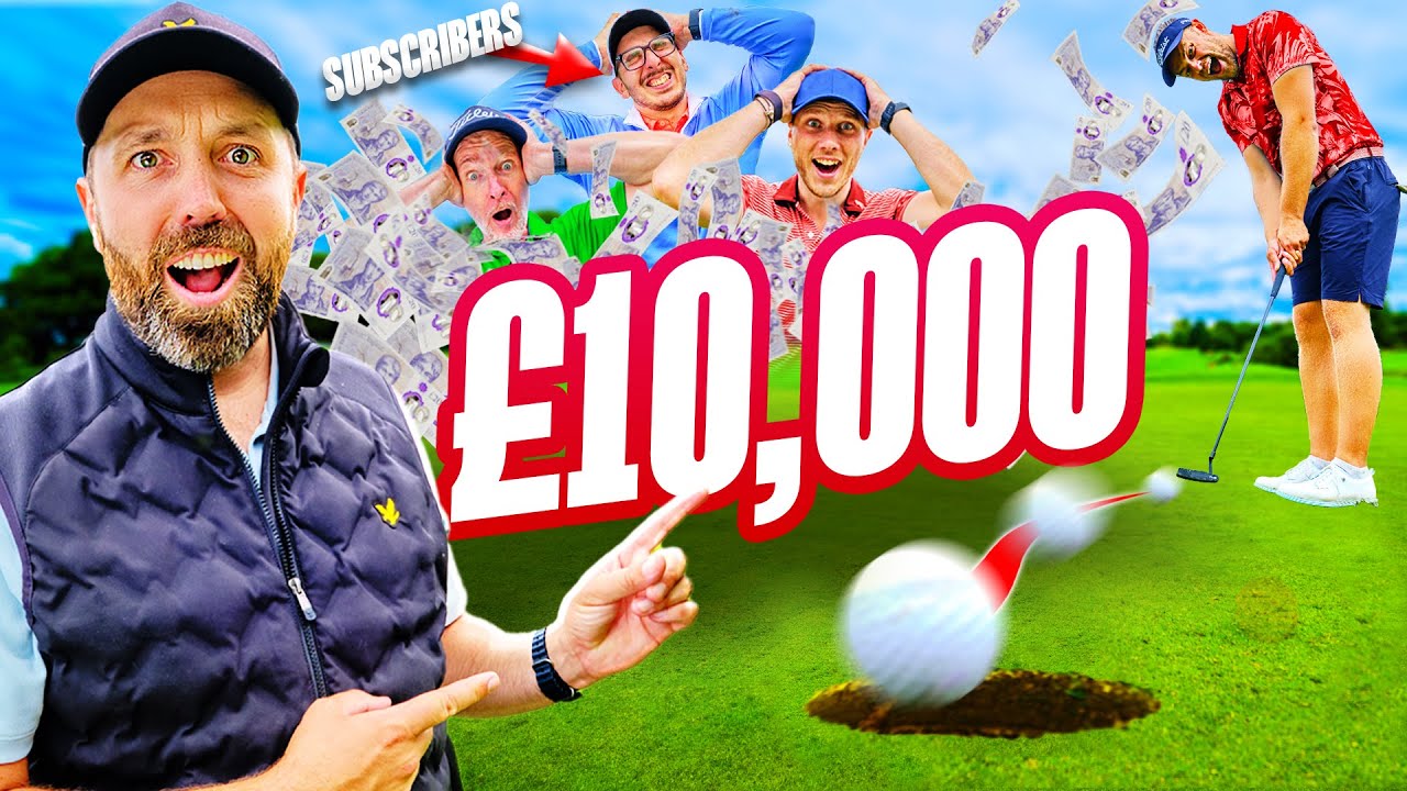The first golfer to make birdie wins &pound;10,000