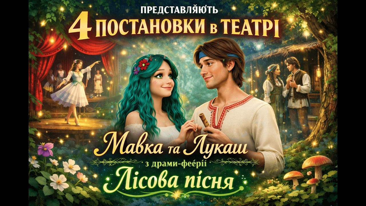 Є 4 основних постановок які даються в театрі