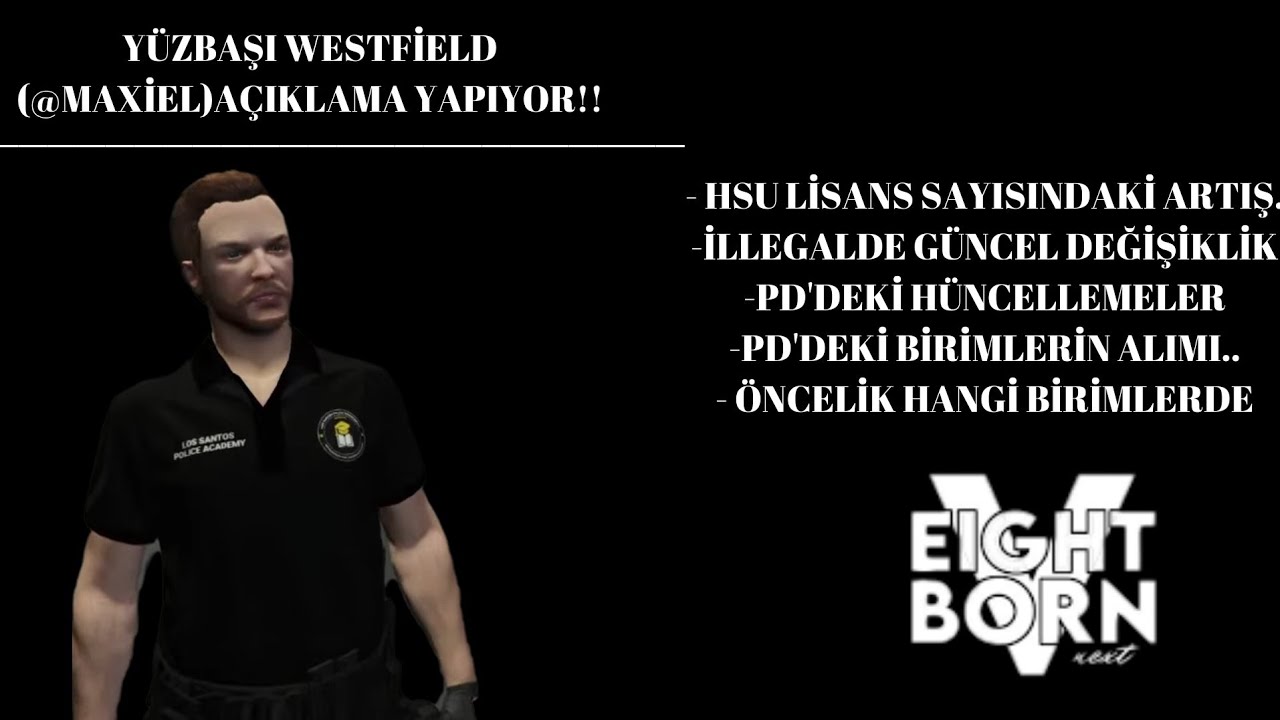 -EightbronV- PD VE İLLEGALLERDE GÜNCEL DEĞİŞİKLİKLERİN ROLA YANSIMASI! YÜZBAŞI WESTFİELD AÇIKLADI!!
