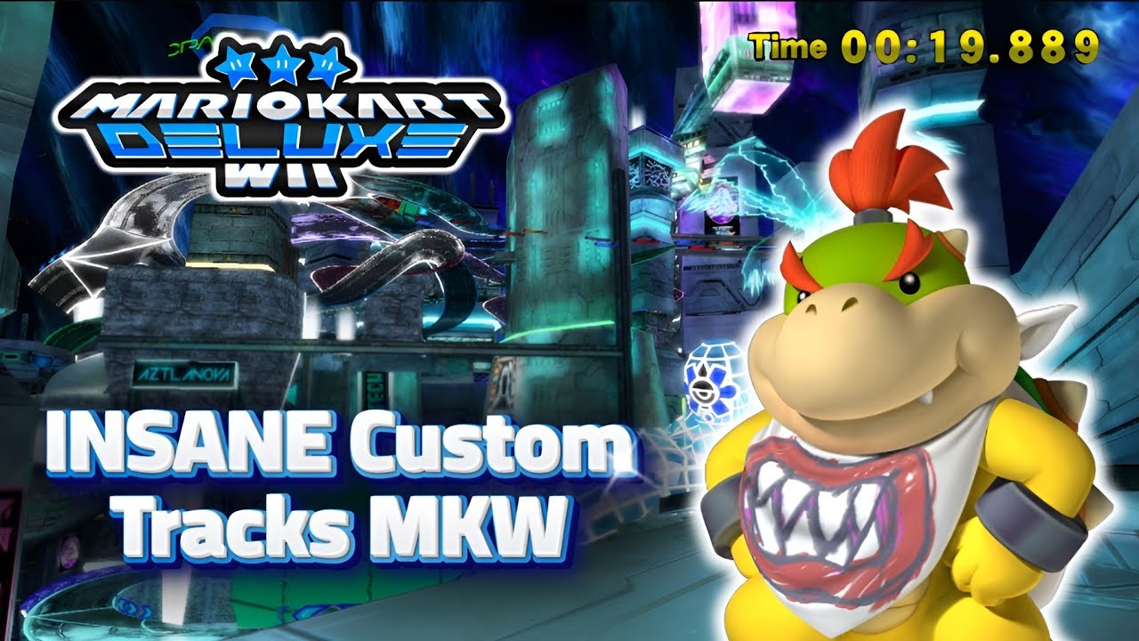 Insane Custom Tracks in Mario Kart Wii Deluxe! 🤯 | Funny Worldwide Races