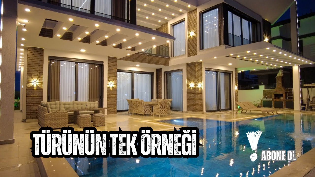 Didimde Türünün Tek Örneği Süper Lüks Villa #villaturu  #didimdesatilikvillalar