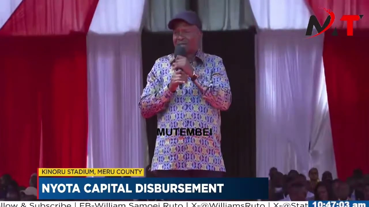 YOUTHs BAZU AMEFIKA HAPA AMELETA KICHELE YEYE NI FIRE LISTEN TO DP KINDIKI IN MERU