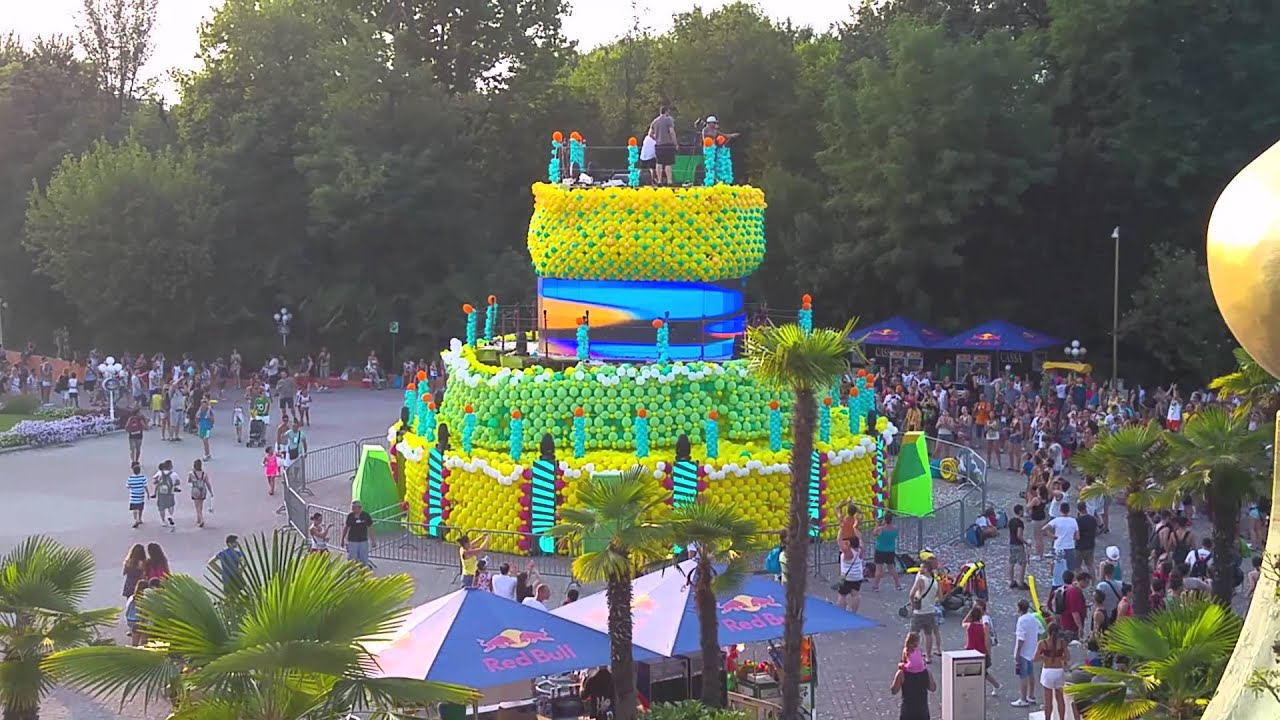 Gardaland festa di compleanno 40 anni - 1° video