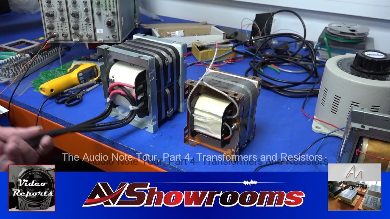 Audio Note Company Tour, Pt. 4, The King Kong of Transformers and Silver Resistors