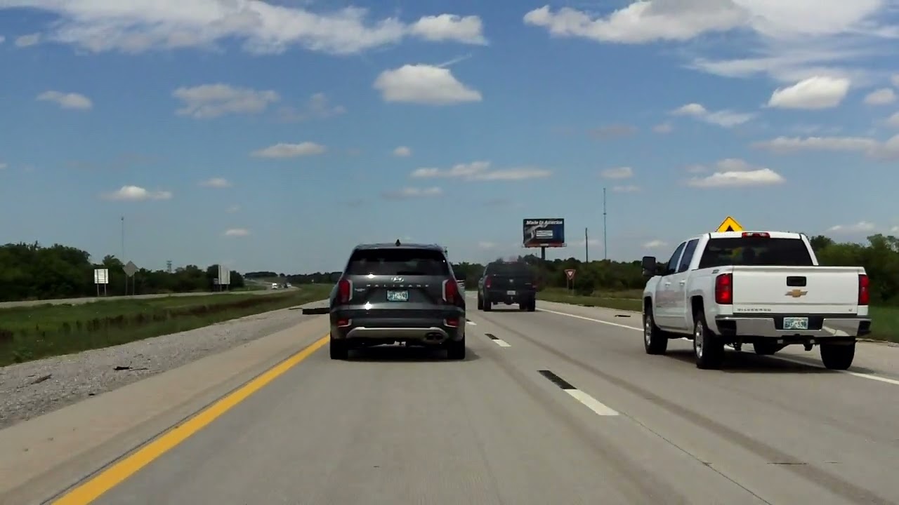 Interstate 35 - Oklahoma (Exits 79 to 91) northbound