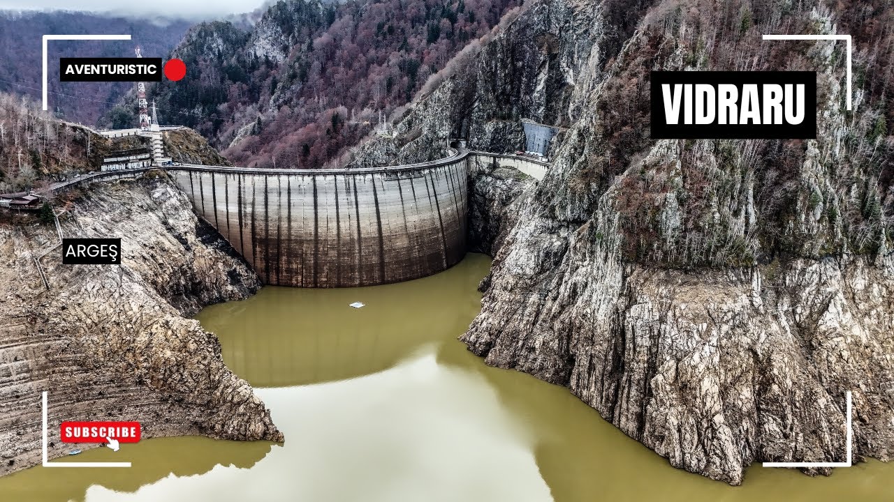 Lacul și barajul Vidraru așa cum nu le-ai văzut vreodată!