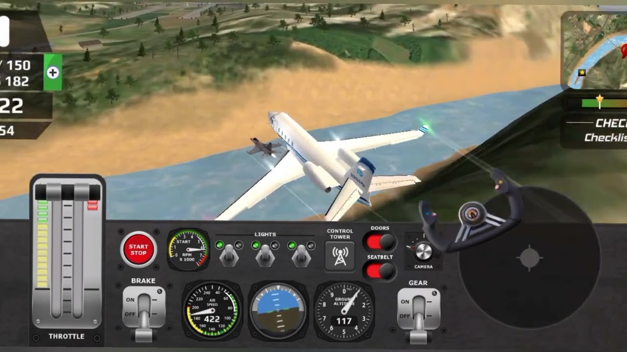 Airplane Flight Pilot Simulator Android Gameplay 2024