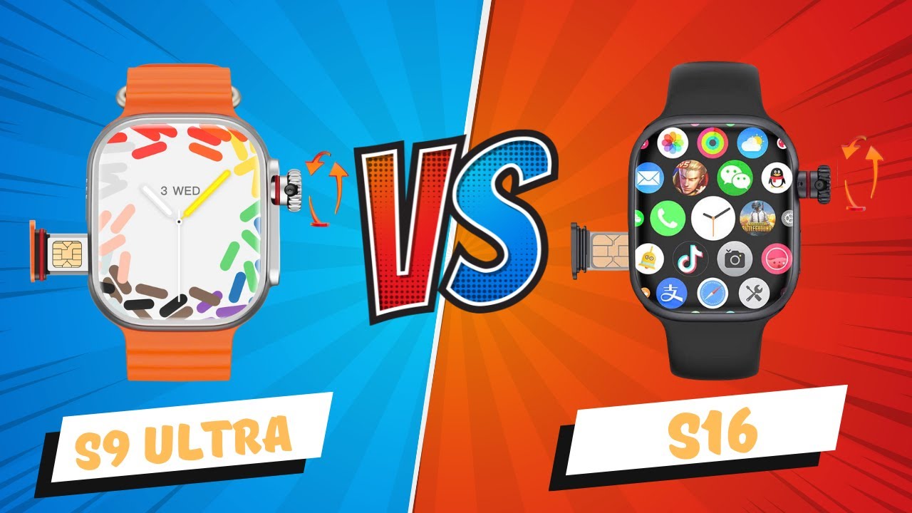 So sánh ngoại hình thiết kế tính năng phần mềm giữa S16 vs S9 ULTRA nên chọn mẫu nào?