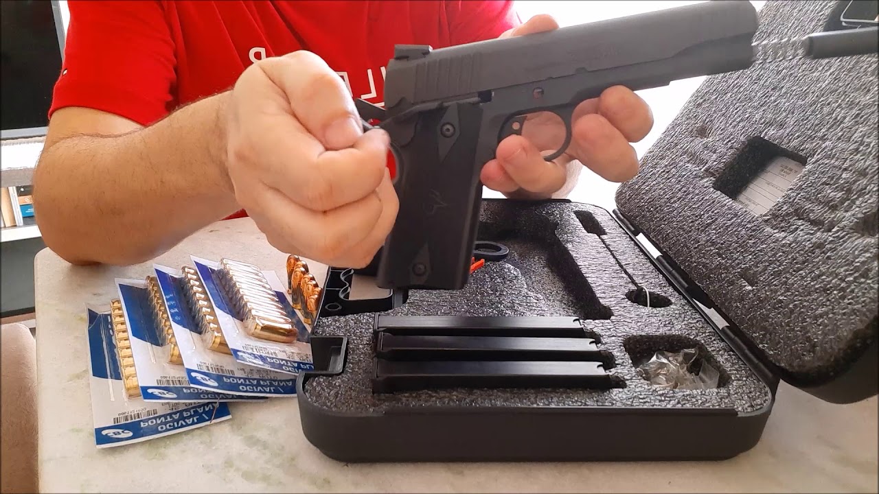 Unboxing Taurus 1911 .45 ACP