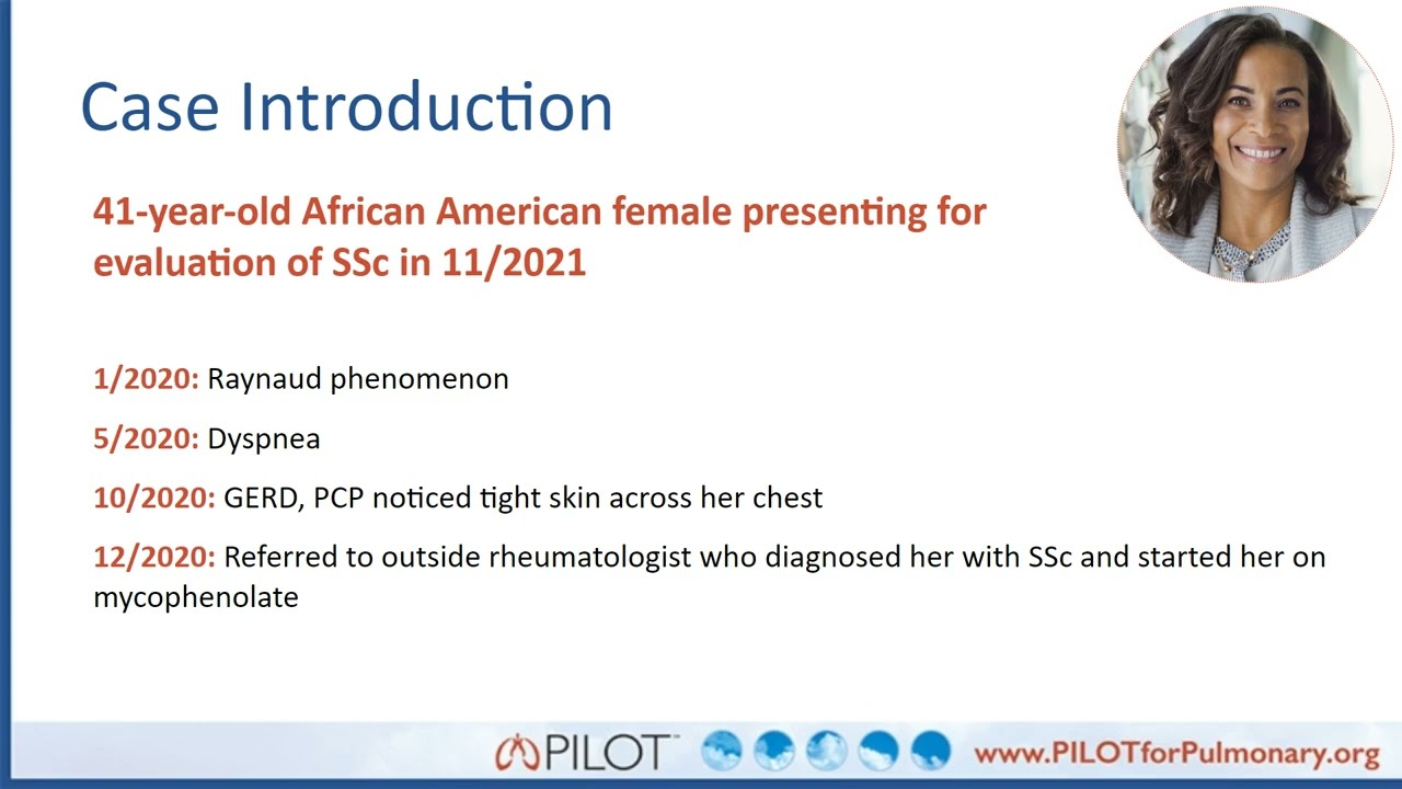 SSc ILD With Rapid Progression