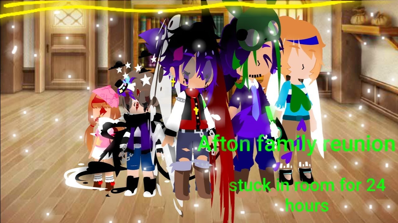 Afton family Reunion. (stuck in a room for 24 hours) (not original) (my Au)