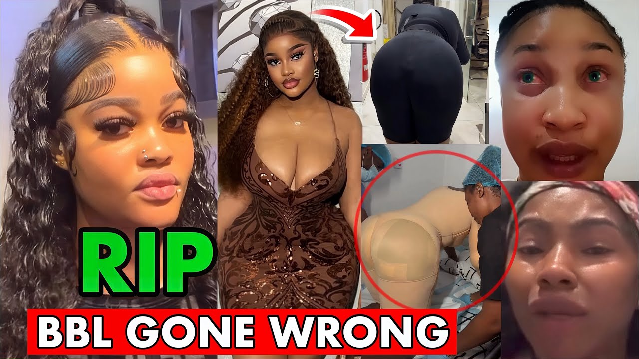 Sad RIP, Nigeria Upcoming Actress Sadly Pass On After BBL Surgery Gone Wrong. Elena, Jessica 😭💔