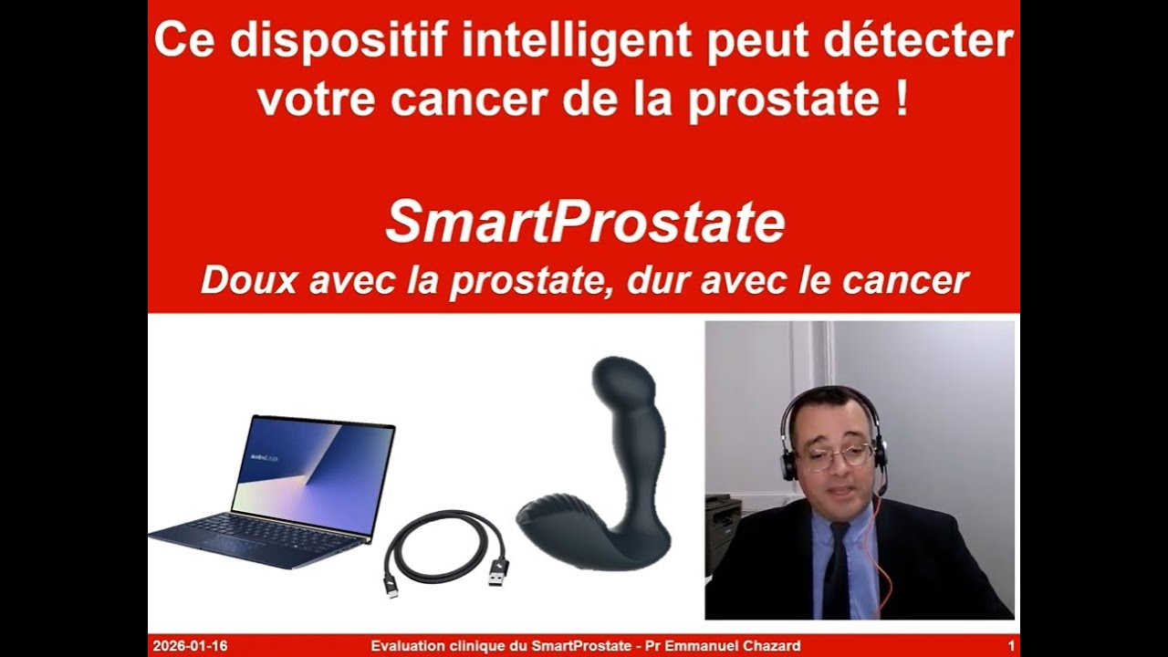 Evaluation clinique du SmartProstate, dur avec le cancer, doux avec la prostate