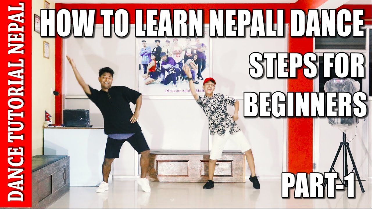 How To Learn Nepali Dance Steps For Beginners (Choreographer Ashish Malla ) D.T Nepal = [PART - 1]