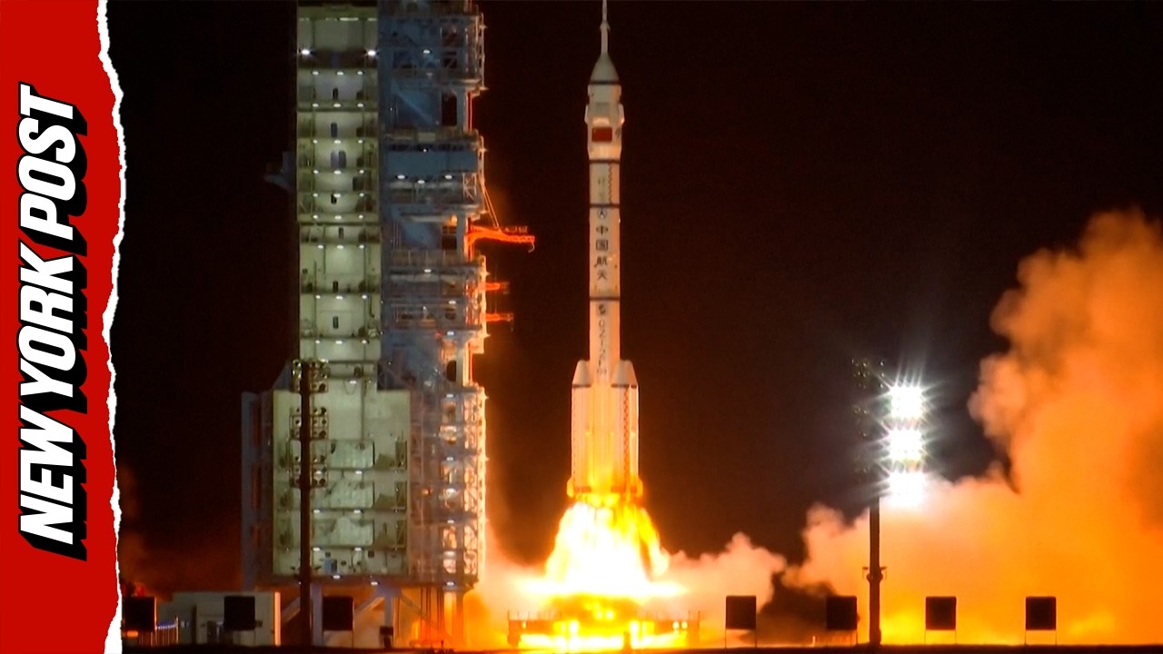 Watch: Moment China Launches Shenzhou-23 Spacecraft Ahead of Moon Mission