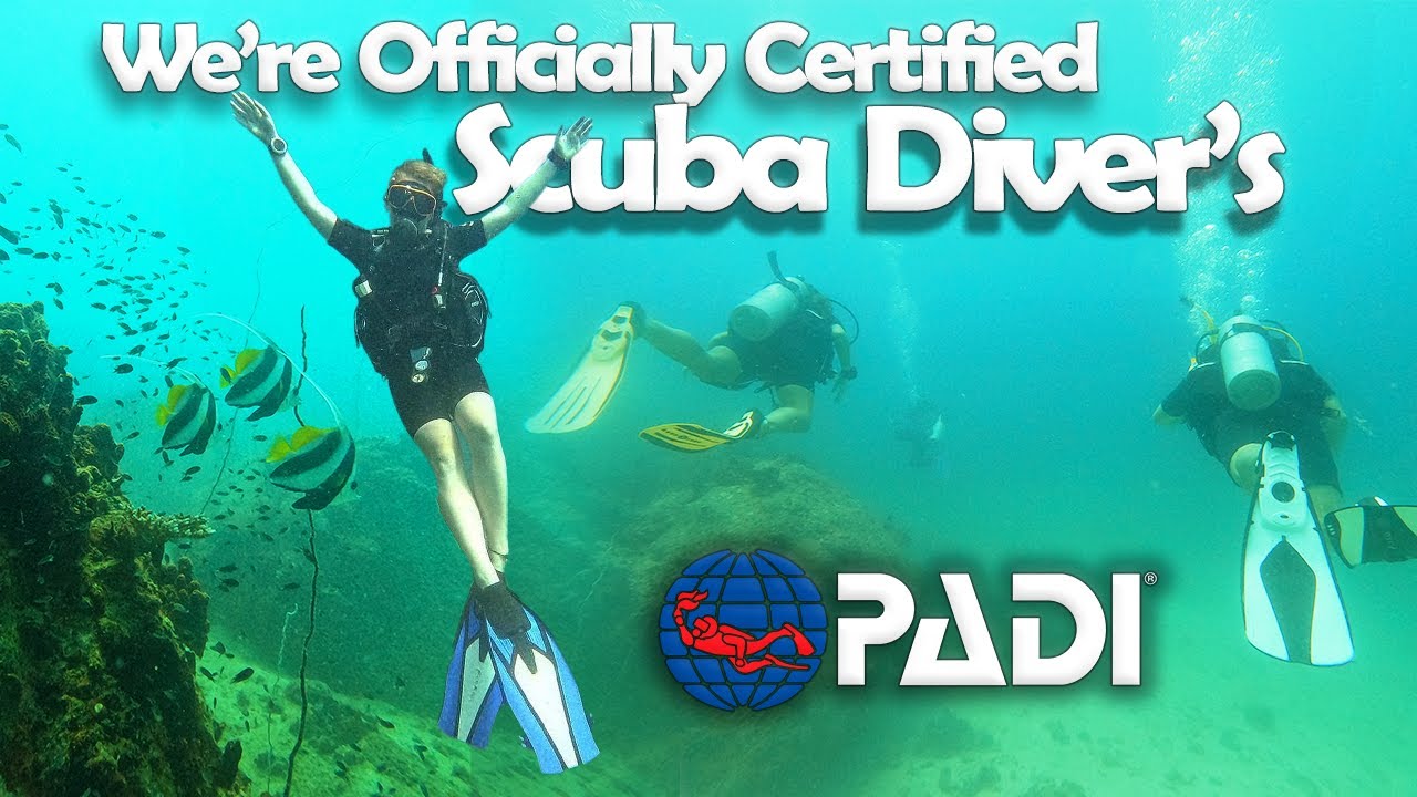 Becoming Padi Certified SCUBA DIVERS in KOH TAO