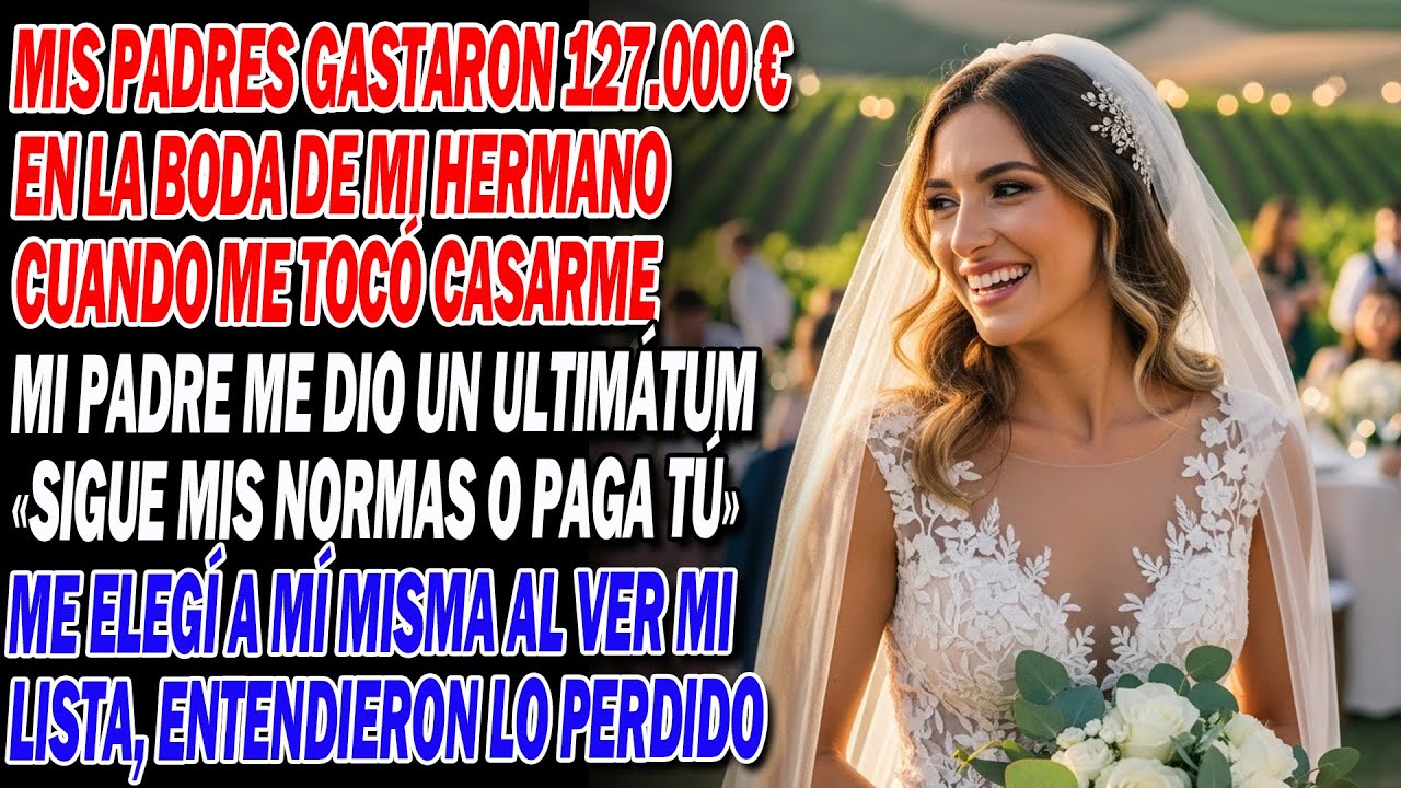 💍😳💥En mi boda, mis padres me dieron un ultimátum — y se arrepintieron al ver la lista de invitados.