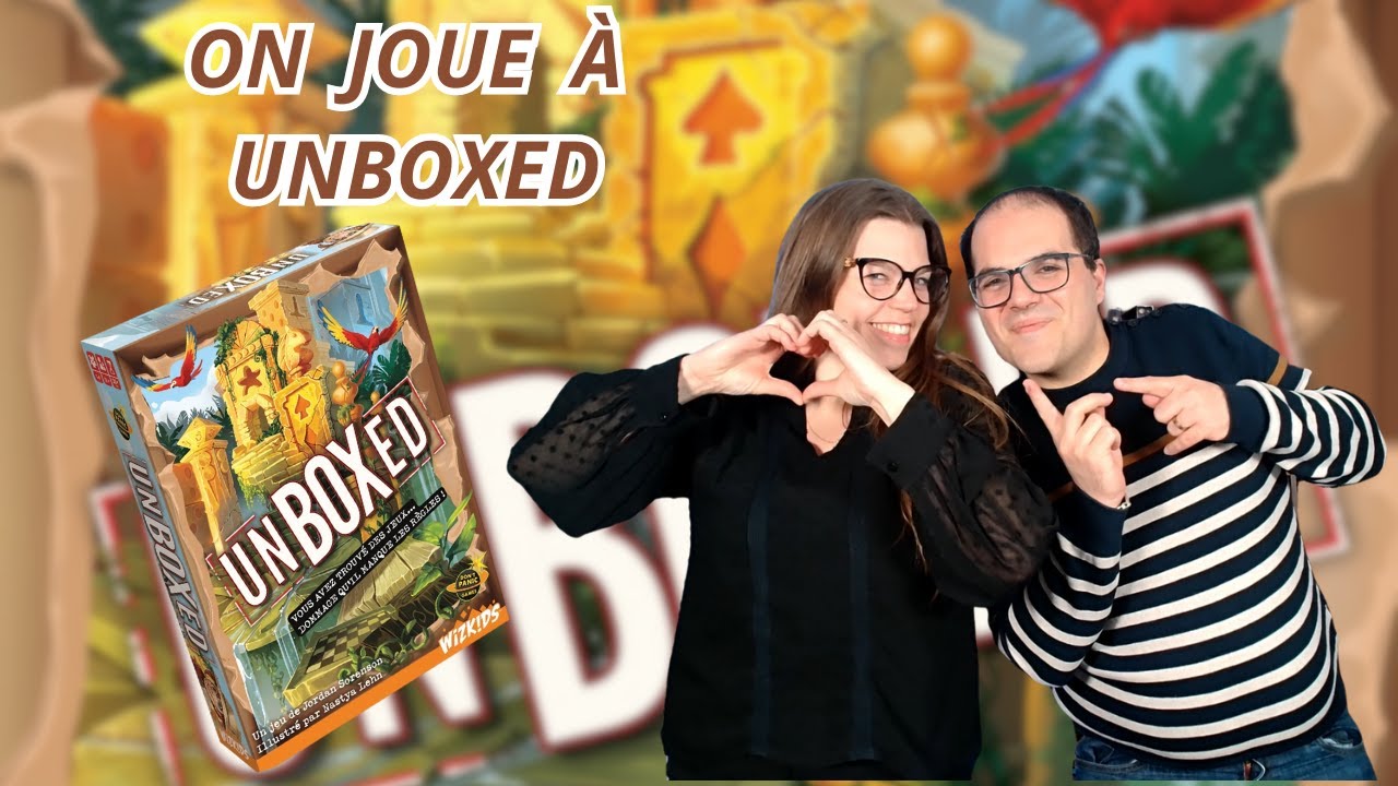 { Règles Et Partie } ON JOUE À UNBOXED | Jeu De Société | Don't Panic Games
